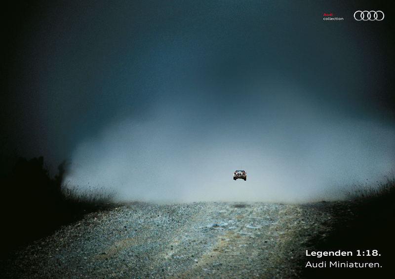 Illustration for article titled These Audi Miniatures Ads Are Perfect